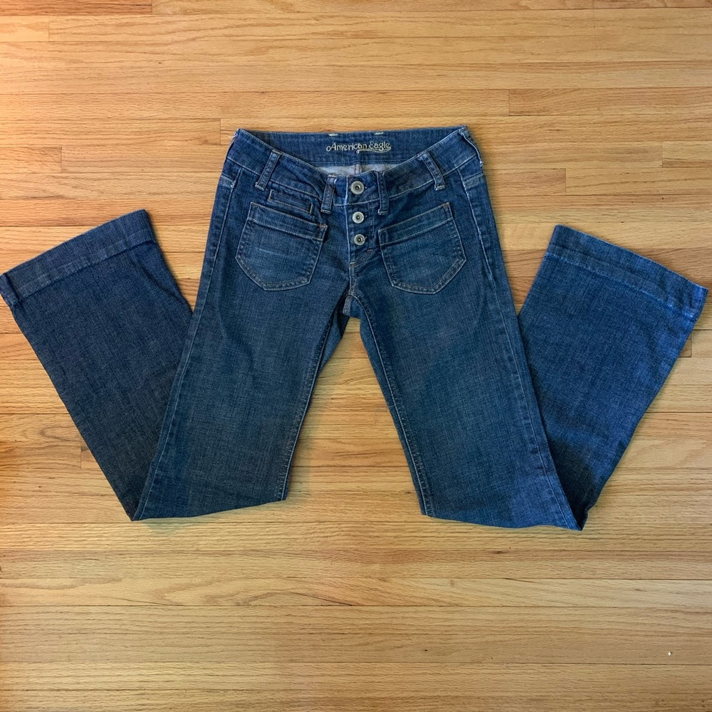 American Eagle boot cut jeans